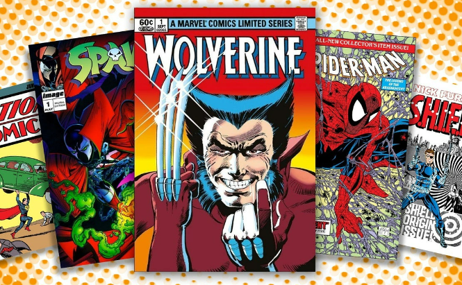 Comic Iconic book covers