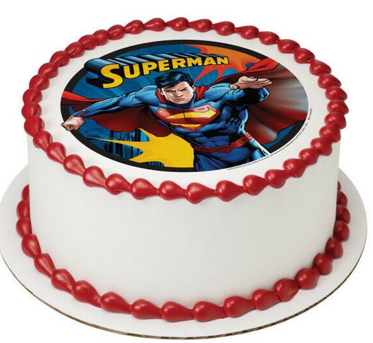 a cake for a superman occasion