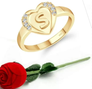 a red rose and a ring showing superman Valentine's Day gifts