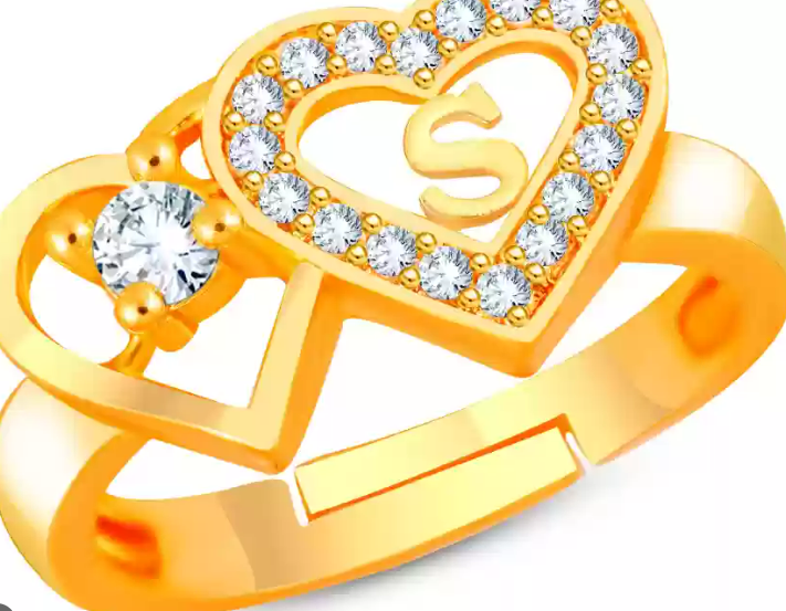 a gold ring, a superman valentine's day gift