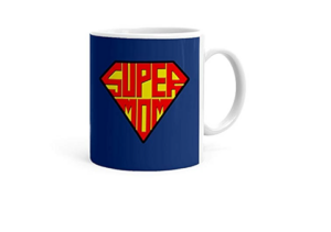 a blue cup, one of the best Superman gifts in 2024